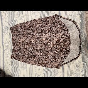Cheetah weekend skirt